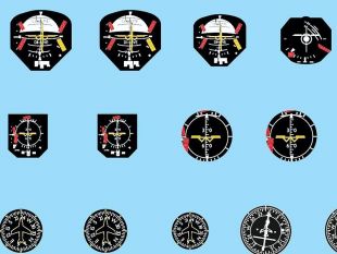 AS48HAC Cockpit-Instrumente für moderne Jets