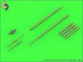 AM72104 Su-9 Fishpot/Su-11 Fishpot-C Pitot Tubes and Missile Rails Heads