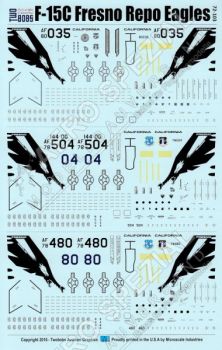 TB72103 F-15C Eagle Aggressors California ANG