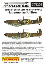 XD72224 Battle of Britain 75th Anniversary: Spitfires Part 2 (Mk.Ia/IIa)