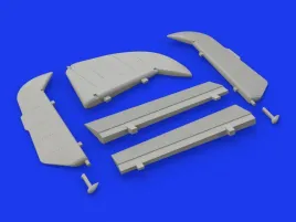 EBR48310 Bf 109 G Control Surfaces