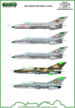 MOD48085 MiG-21 Fishbed Around the World: Uganda