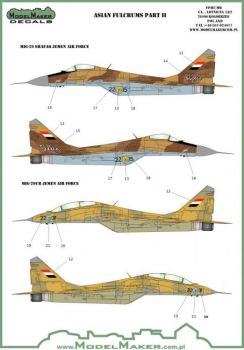 MOD72064 MiG-29 Fulcrum Iran, Jemen, Syrien