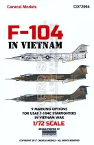 CD72064 F-104C Starfighter U.S. Air Force in Vietnam