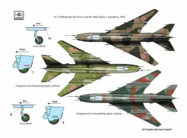 HUN72172 Su-17M4 & Su-22M3 Fitter