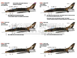 CD72071 F-100 Super Sabre im Vietnam-Krieg