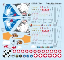 MC72018 F-5E/F Tiger II Peace Alps II