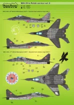 MOD72007 MiG-29A/G/GT Fulcrum polnische Luftwaffe