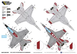 DXM48025 F/A-18F Super Hornet VFA-102 Diamondbacks