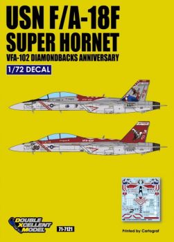 DXM72022 F/A-18F Super Hornet VFA-102 Diamondbacks