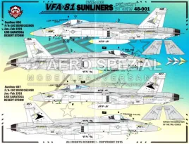 BMA48001 F/A-18C Hornet VFA-81 Sunliners