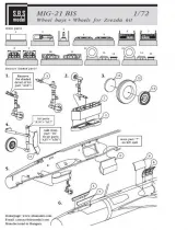 SBS72008 MiG-21bis Fishbed-M Fahrwerkschächte