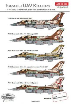 ACD48004 F-16 Barak/Sufa israelische Luftwaffe