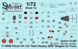 SY72082 F-16AM Fighting Falcon Solo Display 2009