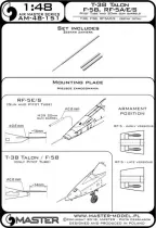 AM48151 F-5B Freedom Fighter, RF-5A/E/S Tigereye & T-38 Talon MK-Rohre und Staurohr