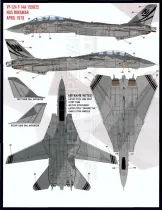 FD&S4815 F-14A Tomcat in Heater-Ferris Tarnschemen