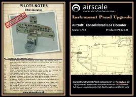 PE32LIB B-24 Liberator Instrument Panels