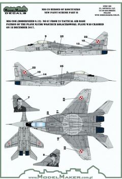 MOD48106 MiG-29 Fulcrum Heroes of Kosciuszko, Part 2