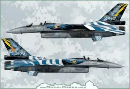 MOD72120 F-16C Block 52+ Fighting Falcon Zeus Demo-Team