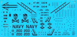 HUN48197 F-14A Tomcat VF-84 Jolly Rogers 1986