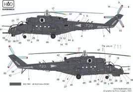 HUN48198 Mi-24V Hind-E ungarische Luftwaffe