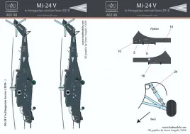 HUN48198 Mi-24V Hind-E ungarische Luftwaffe