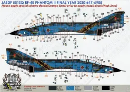 DXM72036 RF-4E Kai Phantom II JASDF finales Jahr 2020