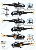 BD48145 Alouette III französische Luftwaffe