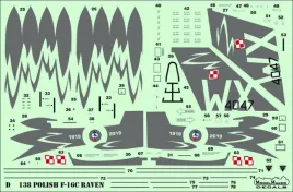 MOD72138 F-16C Block 52+ Fighting Falcon polnische Luftwaffe