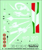 MOD72141 Eurofighter F-2000A 100 Jahre italienische Luftwaffe, Teil 1