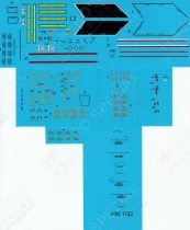 PRO320906G F-/RF-4 Phantom II Stencils in FS 36118 (Gunship Grey)