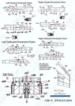 PRO320906W F-/RF-4 Phantom II Stencils in FS 36622 (Light Grey)