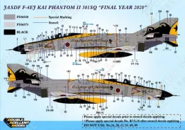 DXM48043 F-4EJ Kai Phantom II JASDF finales Jahr 2020