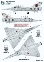 SY48121 Mirage 5BD belgische Luftwaffe