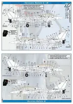 SY72915S Rafale B/C/M Stencils in französischer Sprache