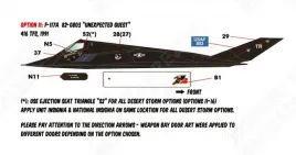 CD72099 F-117A Nighthawk