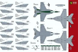 TB48270 F/A-18E Super Hornet VFA-25 Fist of the Fleet