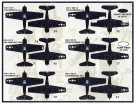 FD&S7205 F6F-5 Hellcat U.S. Navy, Teil 2