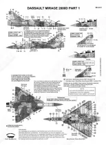 BD32073 Mirage 2000D französische Luftwaffe, Teil 1