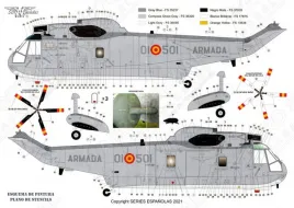 SE3148 SH-3H Sea King spanische Marine