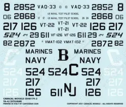 CD48179 EA-4F & TA-4J Skyhawk