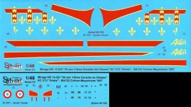 SY48124 Mirage IIIE Jubiläumsanstrich 13e Escadre