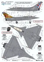 SY72125 Rafale M Jubiläumsmarkierungen Flottille 11F