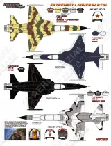 FTD48092 A-4 Skyhawk, F-5 Tiger II & F-16 Viper TOPGUN, VF-126, VFC-13, VFC-111