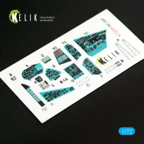 K72009 Mi-24P Hind-F 3D Printed Cockpit Details