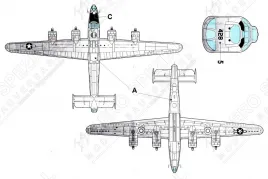 PF32383 B-24J Liberator Cocktail Hour