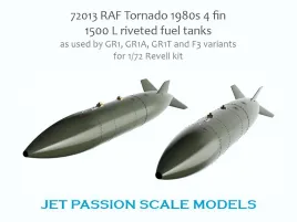 JP72013 Tornado 1.500 L Zusatztanks mit vier Flossen (genietet)