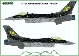 MODM32157 F-16C Block 50 Fighting Falcon Demo-Team Venom