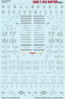 CD72138 F-22A Raptor Part 1