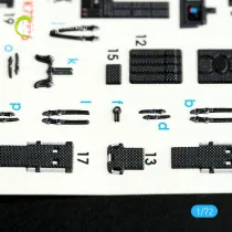 K72026 UH-1Y Venom 3D-gedruckte Cockpitdetails